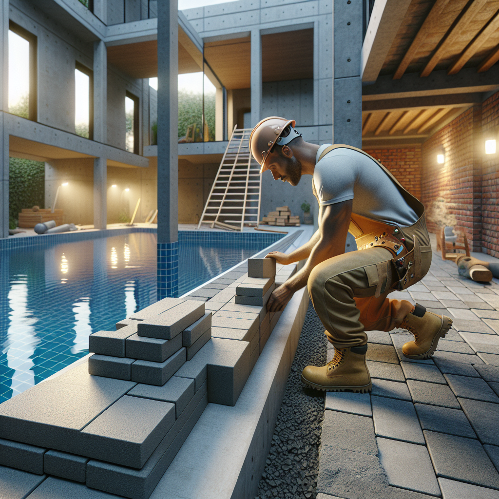 Bazénové lemy: Precizní pokládka a ochrana před fušery