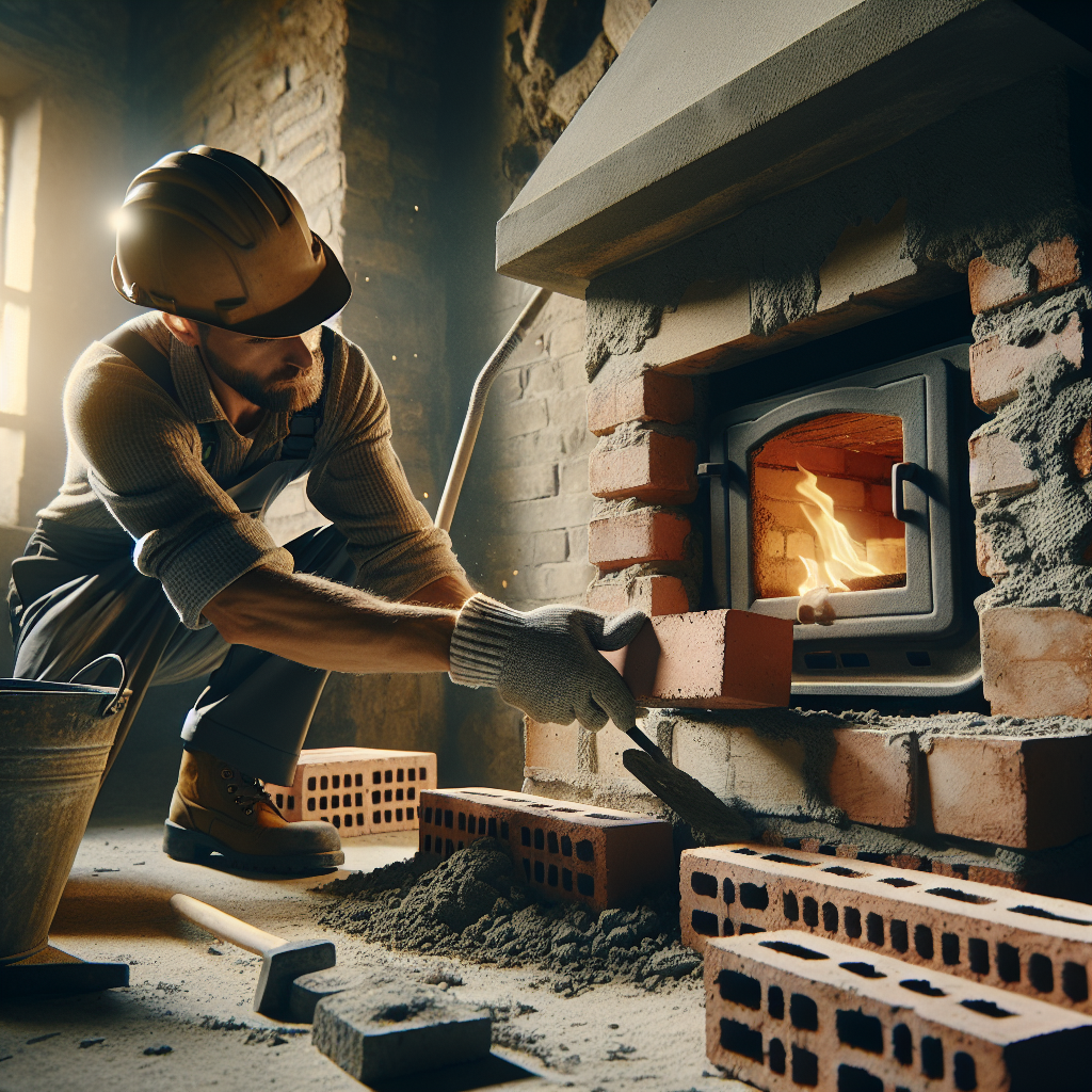 Výměna prasklých šamotových cihel: Jak na to bezpečně?